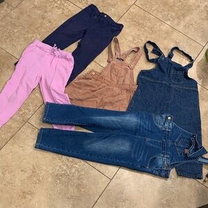 Polo, Mud Kingdom, CoccoD (Estonia) Kids Overalls & Pants Set - Blue, Pink, Tan